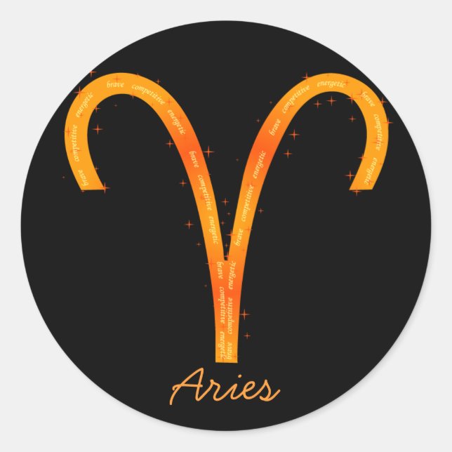 Aries Sticker (Front)