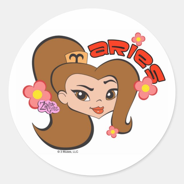Aries Stickers (Front)