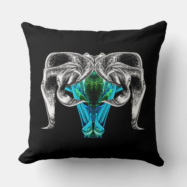 Aries - Surreal Zodiac Art Coussin par PawlickiArt (Recto)