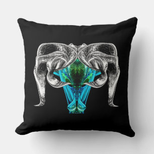 Aries  – Surreal Zodiac Art Pillow by PawlickiArt
