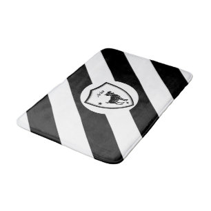 Aries symbol bath mat