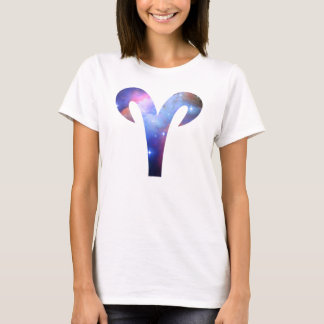 Aries Symbol Flowy Circle Top