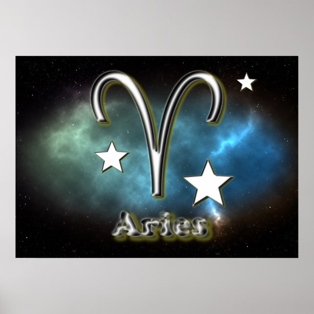 Aries symbol poster (Front)