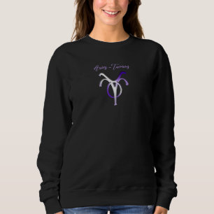 Aries Taurus Cusp Zodiac Horoscope Raglan Sweatshirt