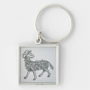 Aries (the Ram) an illustration from the 'Poeticon Keychain