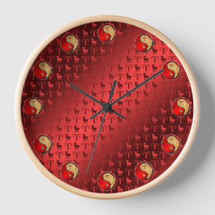Aries the Ram Clock