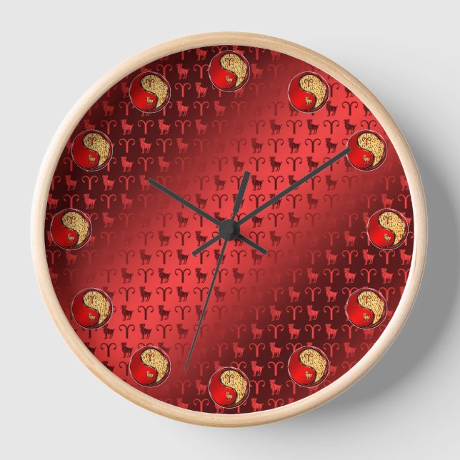 Aries the Ram Clock (Front)