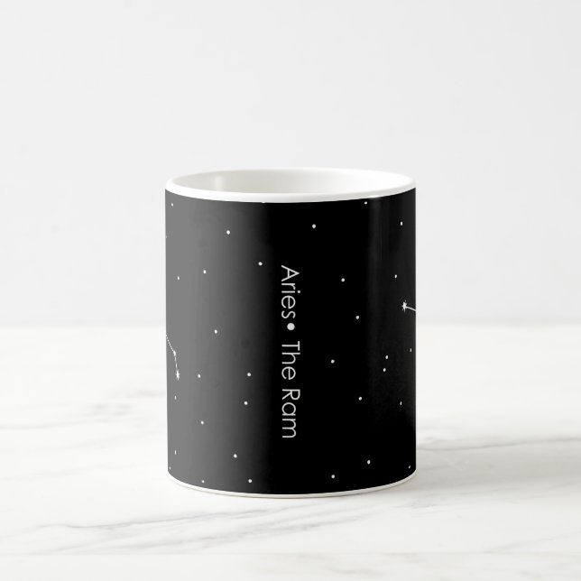 Aries, 'The Ram' Constellation Coffee Mug (Center)