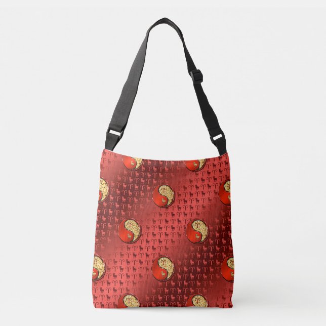 Aries the Ram Crossbody Bag (Front)