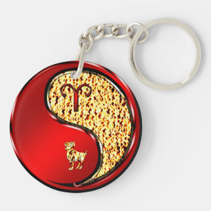Aries the Ram Keychain