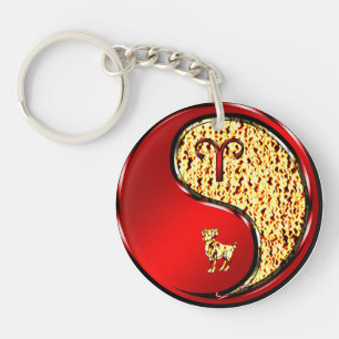 Aries the Ram Keychain