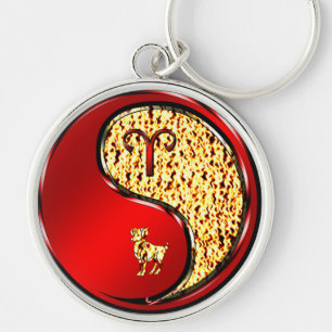 Aries the Ram Keychain