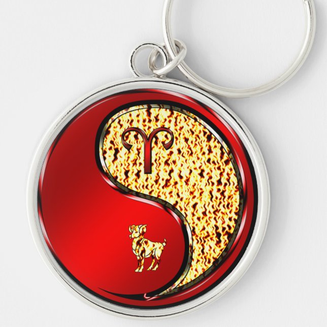 Aries the Ram Keychain (Front)