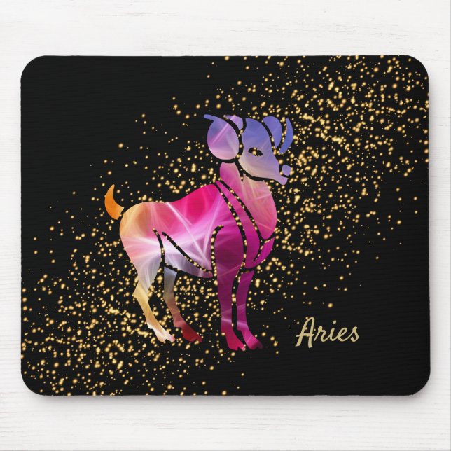 Aries the Ram Mouse Pad (Front)