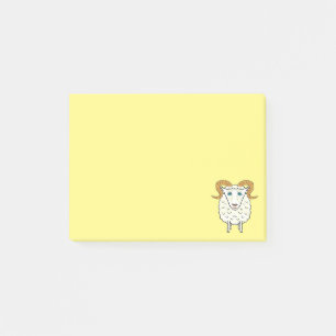 Aries the Ram Post-it Notes