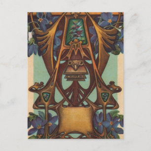 Aries the Ram - Zodiac Postcard