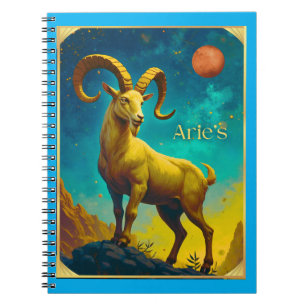Aries the Ram Zodiac Sign Notebook