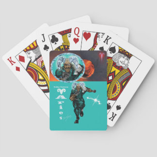 Aries Theme birthday party favour playing cards