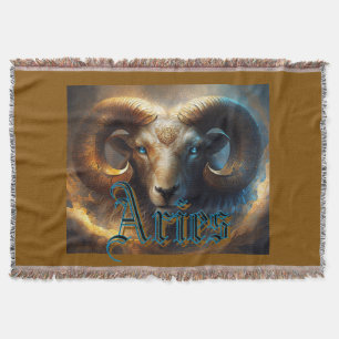Aries Throw Blanket