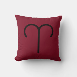 Aries Throw Pillow