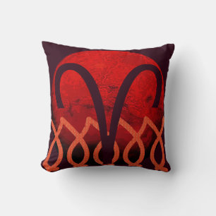 Aries Throw Pillow