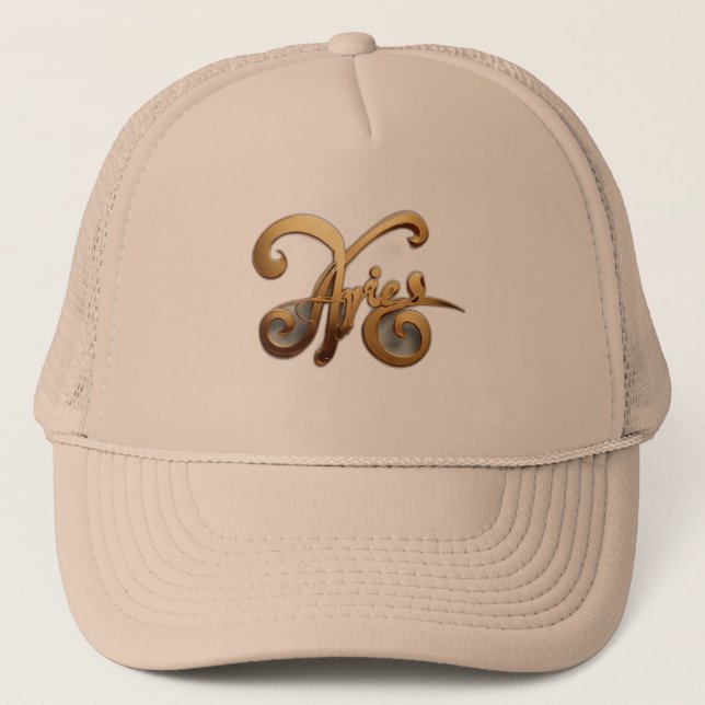 Aries Trucker Hat (Front)