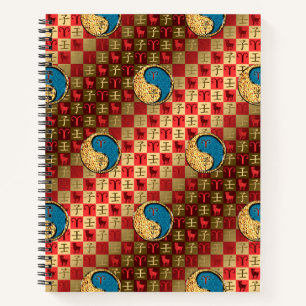 Aries & Water Rat Notebook