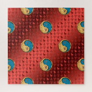 Aries & Water Tiger Jigsaw Puzzle