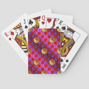 Aries & Wood Boar Playing Cards