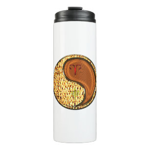 Aries & Wood Monkey Thermal Tumbler