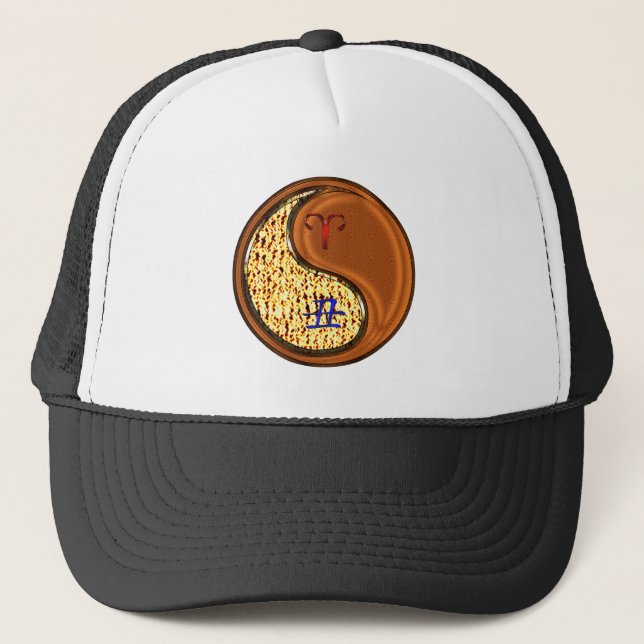 Aries & Wood Ox Trucker Hat (Front)