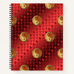 Aries & Wood Tiger Notebook