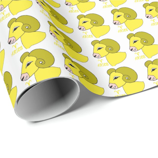 Aries Wrapping Paper (Roll Corner)