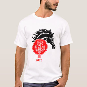 Aries x Year of the Horse 2026 T-Shirt