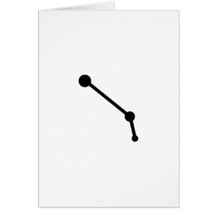 Aries Zodiac Card