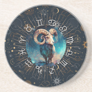 Aries Zodiac Coaster