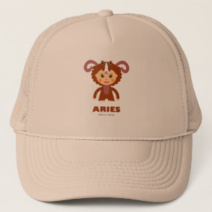 Aries Zodiac for Kids Trucker Hat