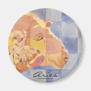 Aries Zodiac Magnet