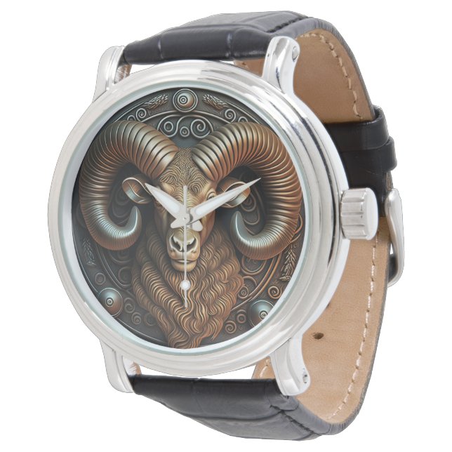 Aries Zodiac Sign Aries Horoscope Watch (Angled)
