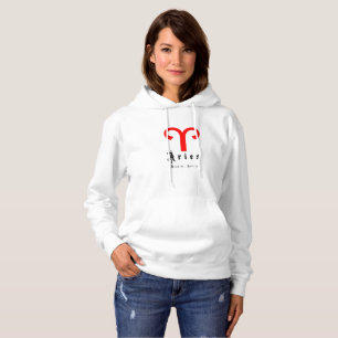 Aries zodiac sign hoodie
