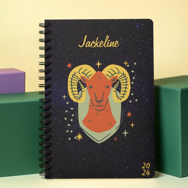 Aries Zodiac Sign  l Galaxy Sky Star Personal  Planner (Creator Uploaded)