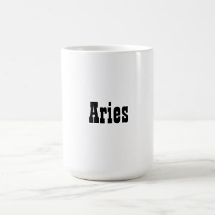 Aries Zodiac Sign Morphing Mug