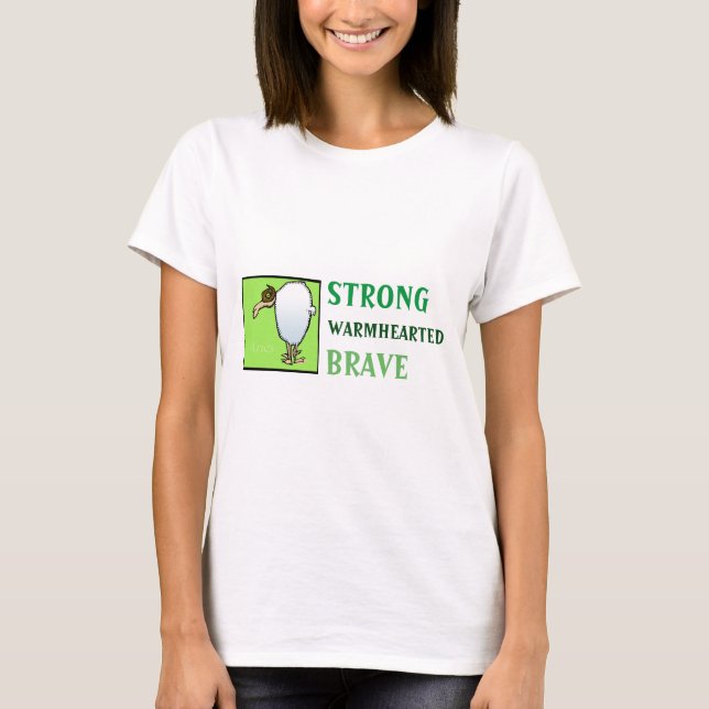 Aries Zodiac Sign Personality Woman Tee (Front)