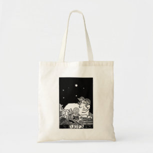 Aries Zodiac Sign  Tote Bag