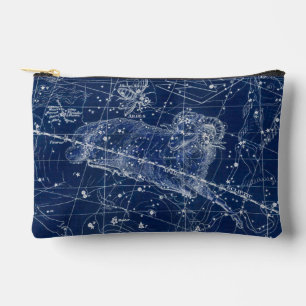Aries Zodiac Sign Vintage Illustration Accessory Pouch