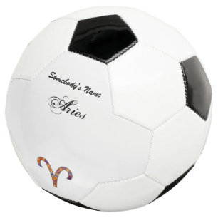 Aries Zodiac Symbol Element by Kenneth Yoncich Soccer Ball