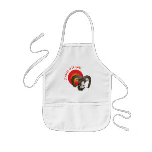Ariete 21 marzo al 20 aprile Grembiule Kids Apron