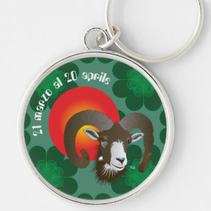 Ariete 21 marzo al 20 aprile Portachiavi Keychain