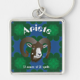 Ariete 21 marzo al 20 aprile Portachiavi Keychain