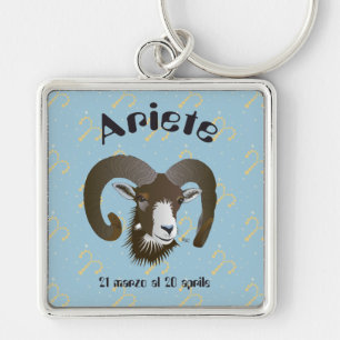 Ariete 21 marzo al 20 aprile Portachiavi Keychain